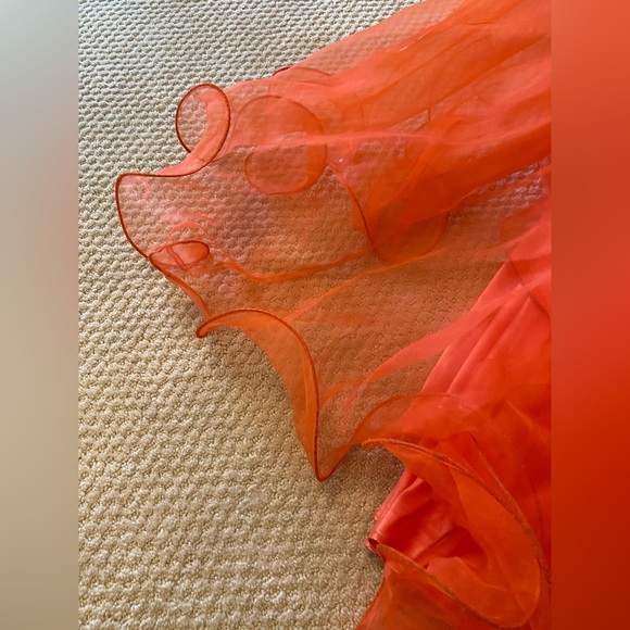 SALE!!! CORAL Jovani COUTURE Ball Gown from Henri's - Picture 10 of 17